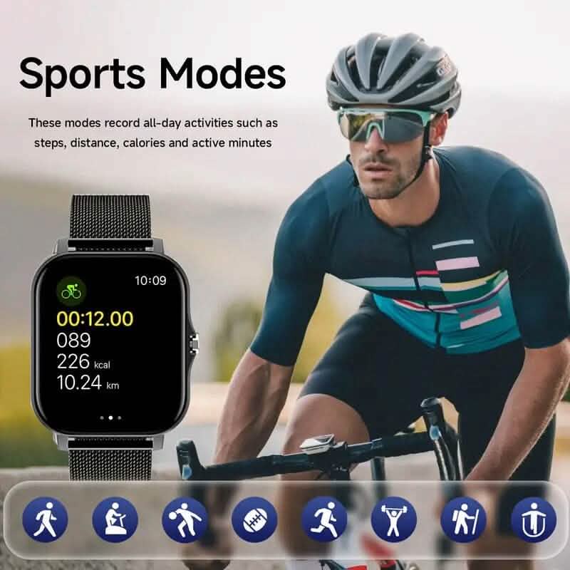 "Jayrab" Full Touch Screen Smart Watch