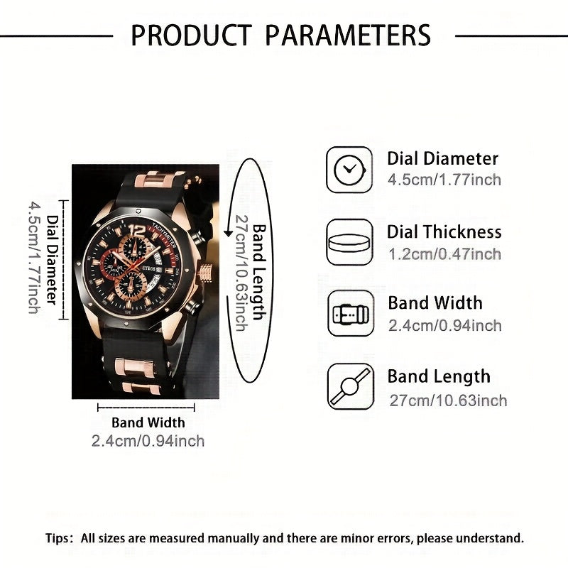 Men's Fashion Casual Quartz Watch