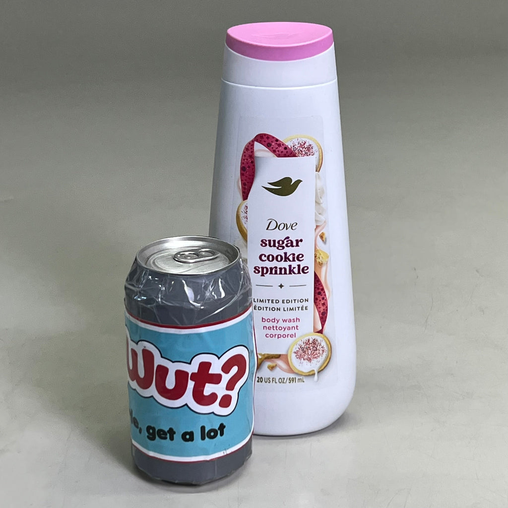 DOVE (2 PACK) Limited Edition Sugar Cookie Sprinkle Body Wash 20 fl oz