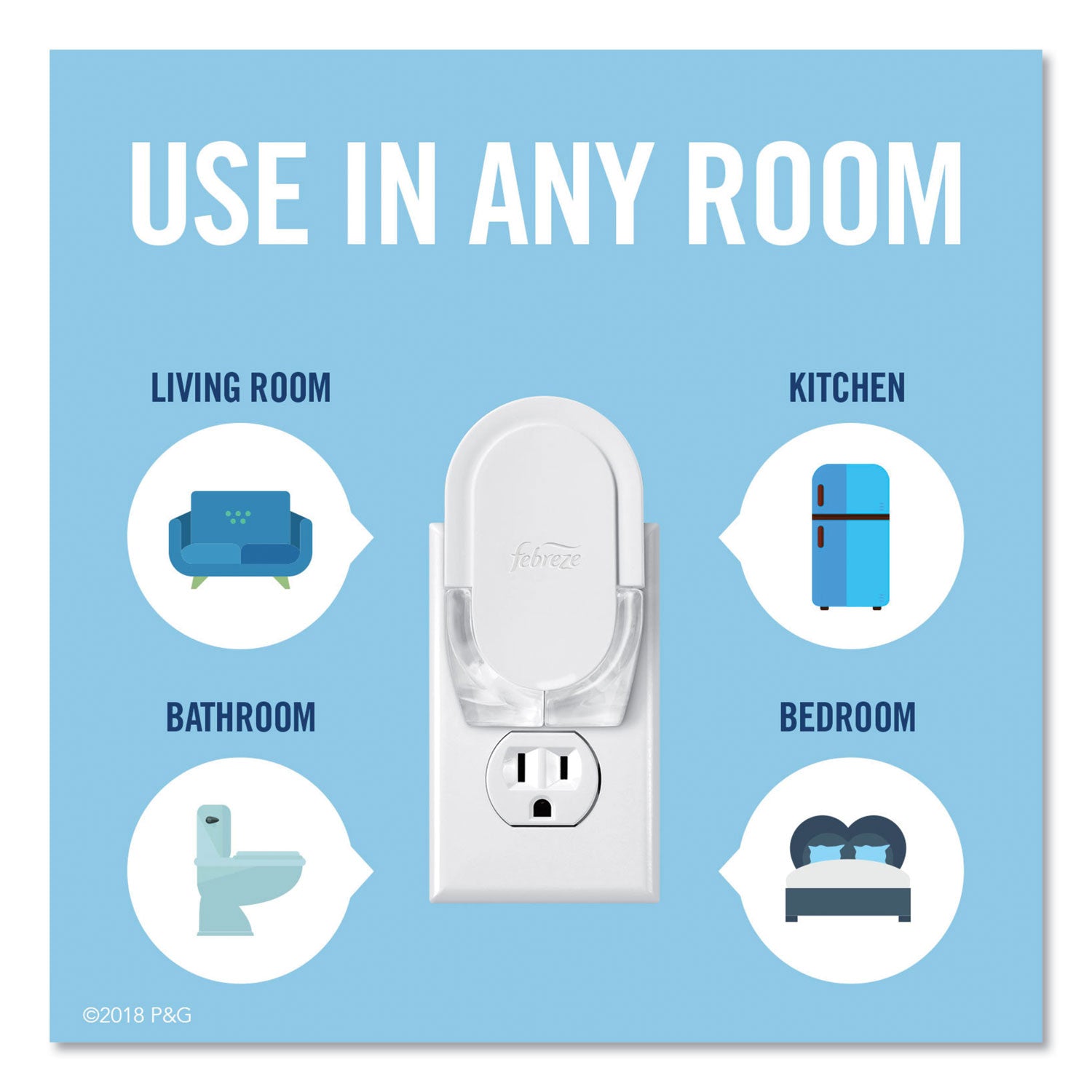 Febreze PLUG Air Freshener Refills, Gain Original, 0.87 oz (May 10th-16th SALE)!