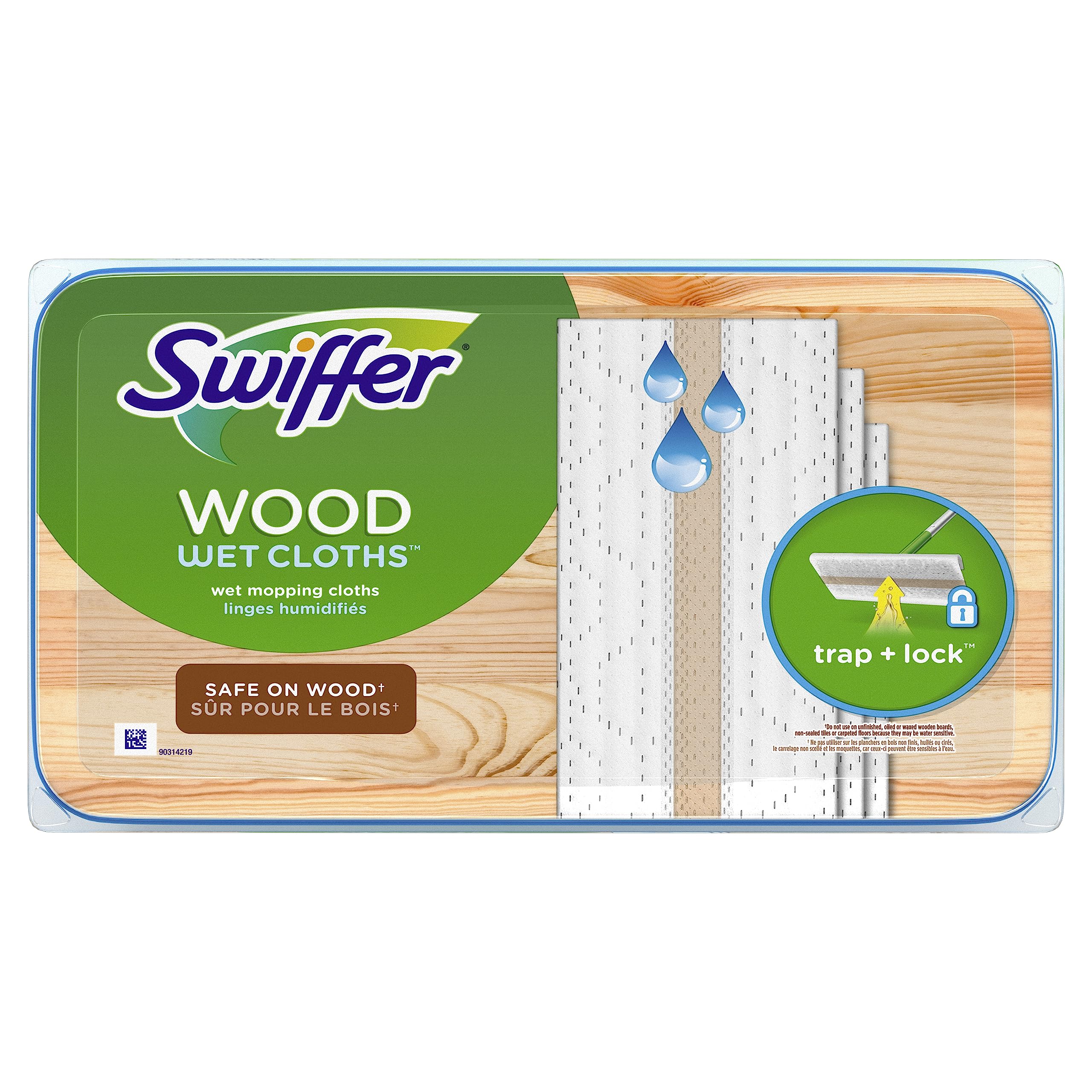 Swiffer Heavy Duty Mop Wet Multi-Surface Cloth Refills 20 Count