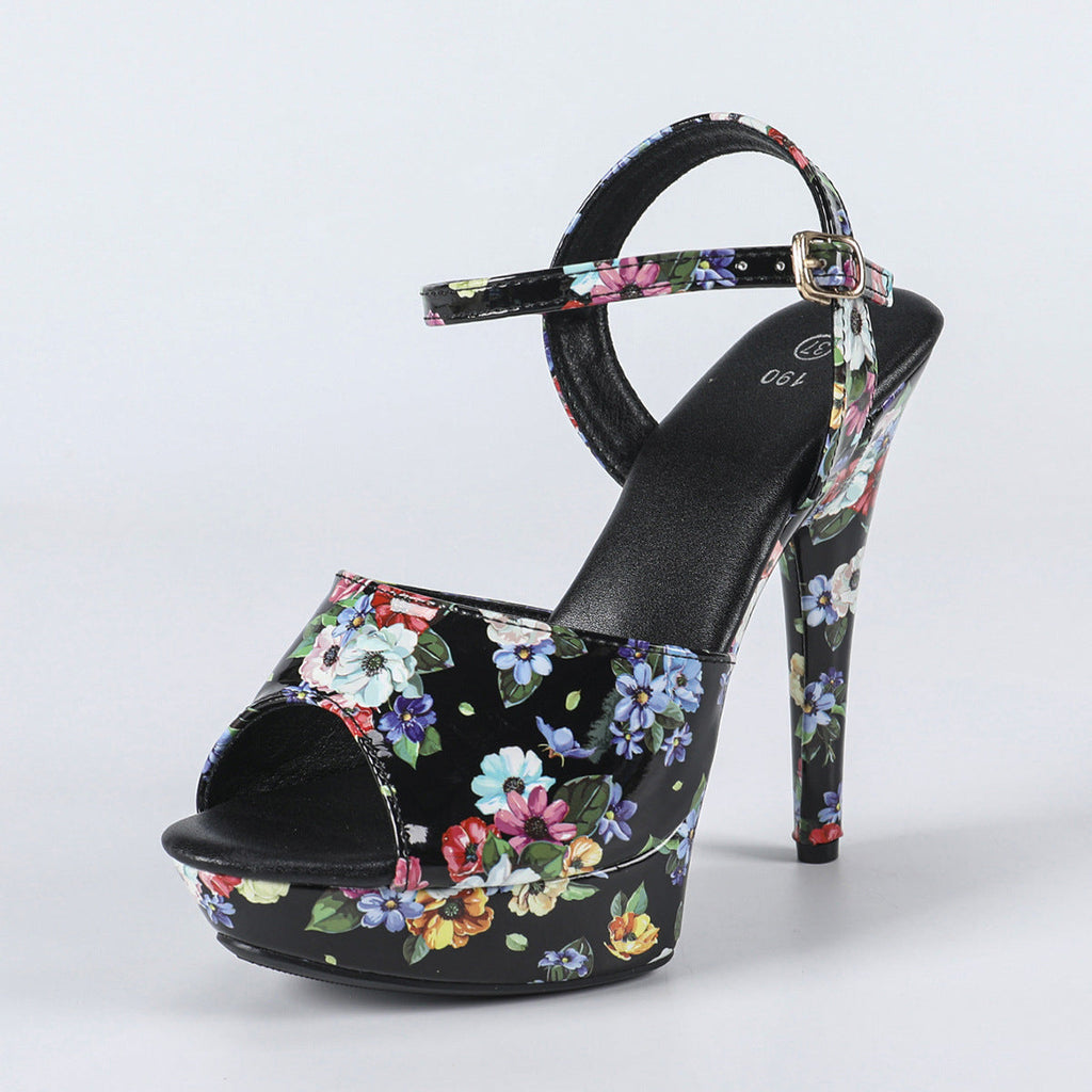 Platform High Heel Dress Shoes