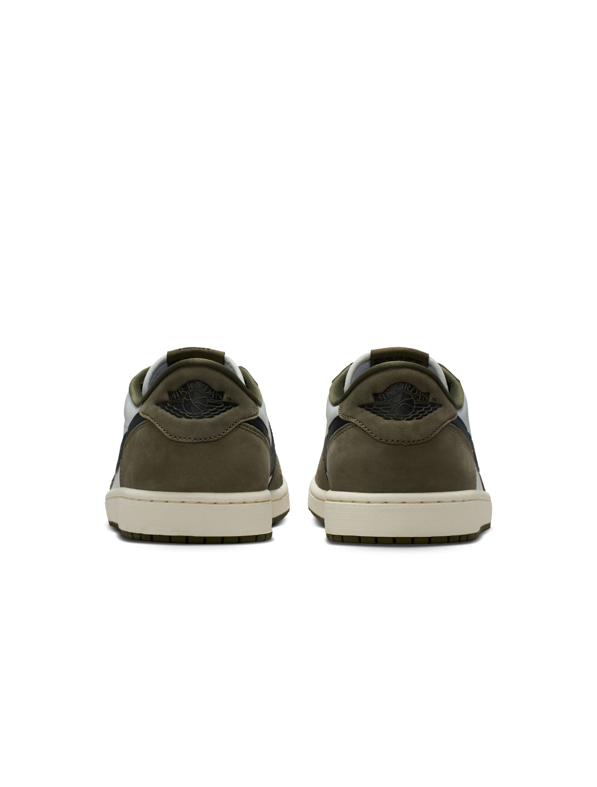 Air Jordan Mens 1 Retro Low - Medium Olive