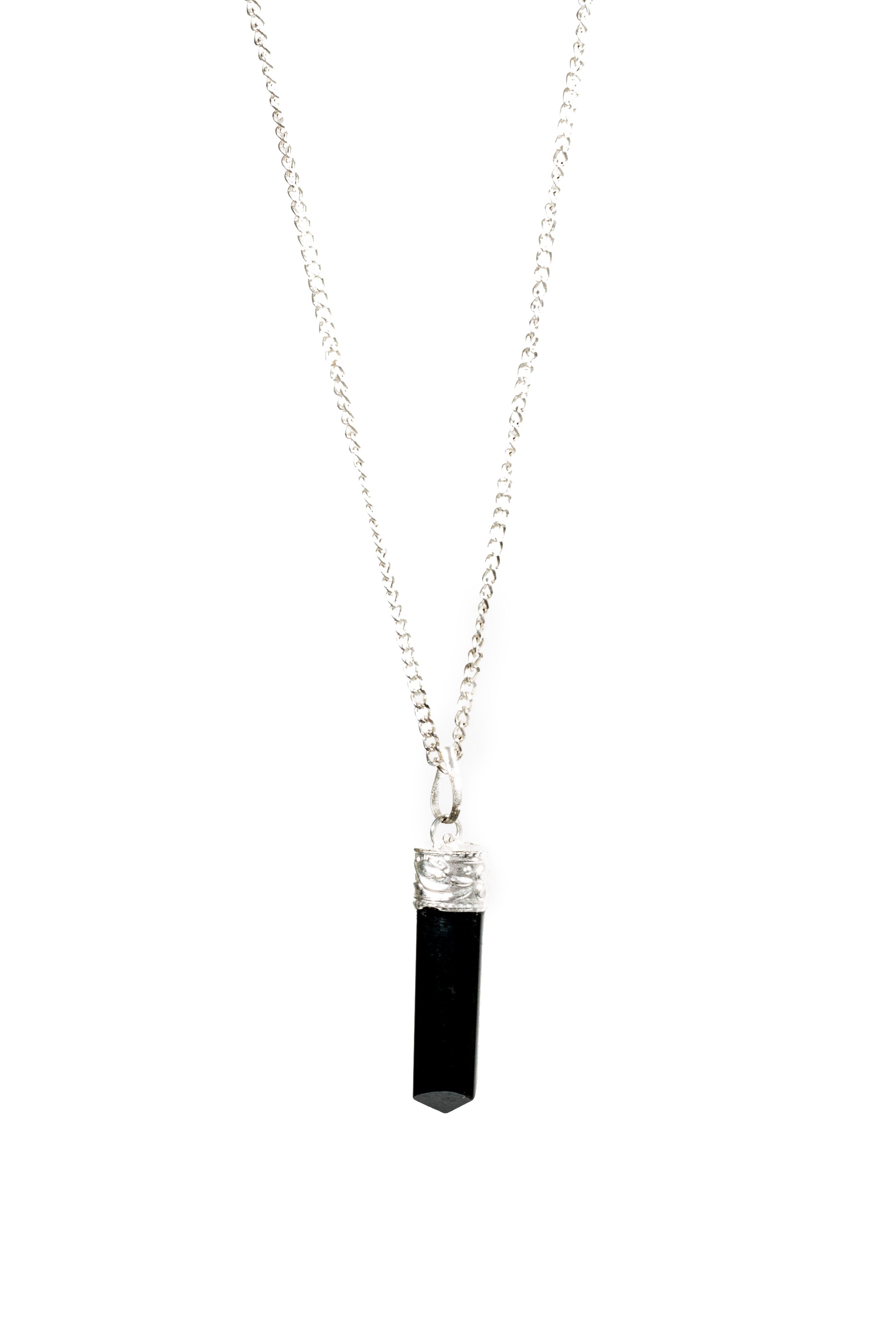 Black Tourmaline Protection Pendant (Ships from USA!)