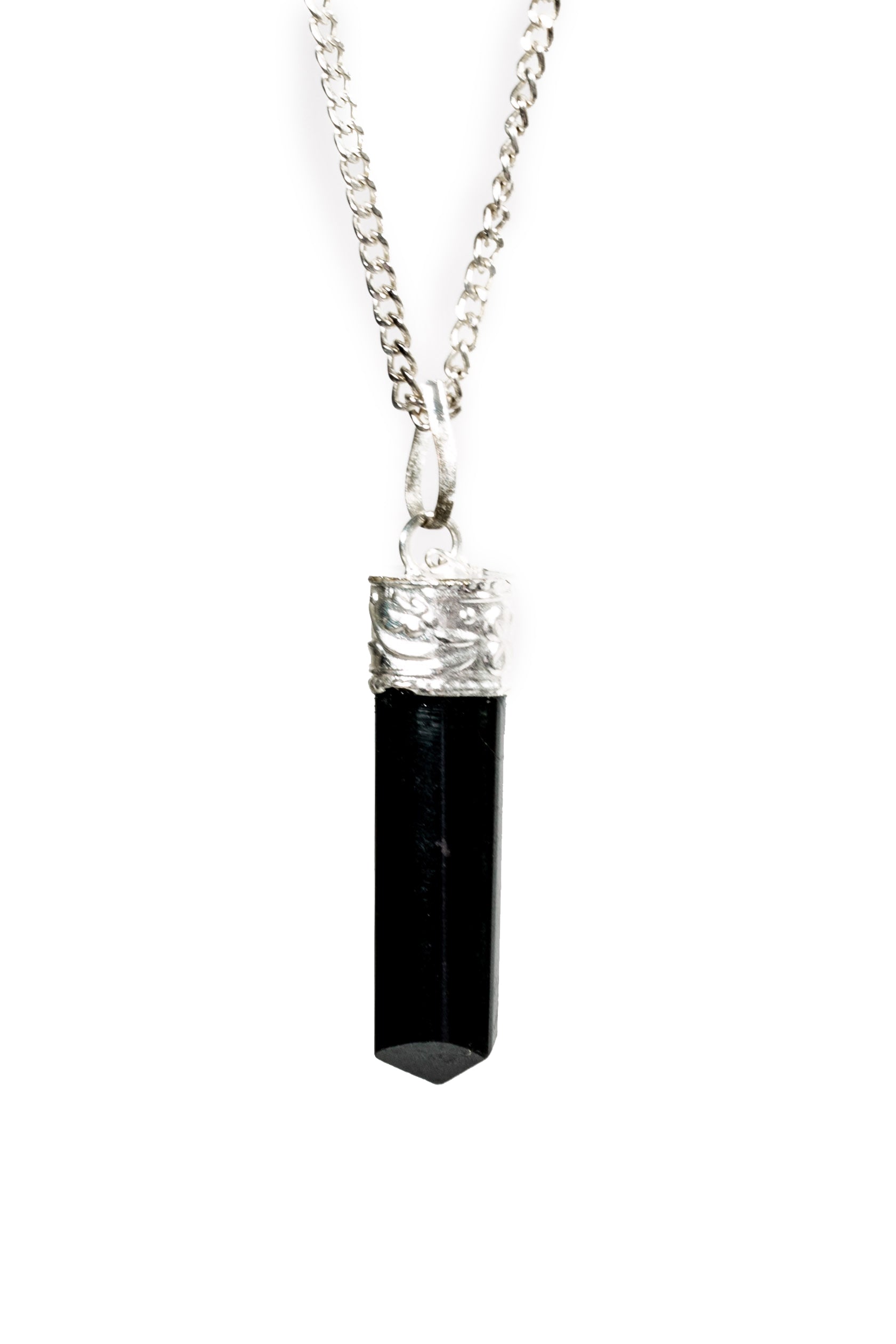 Black Tourmaline Protection Pendant (Ships from USA!)