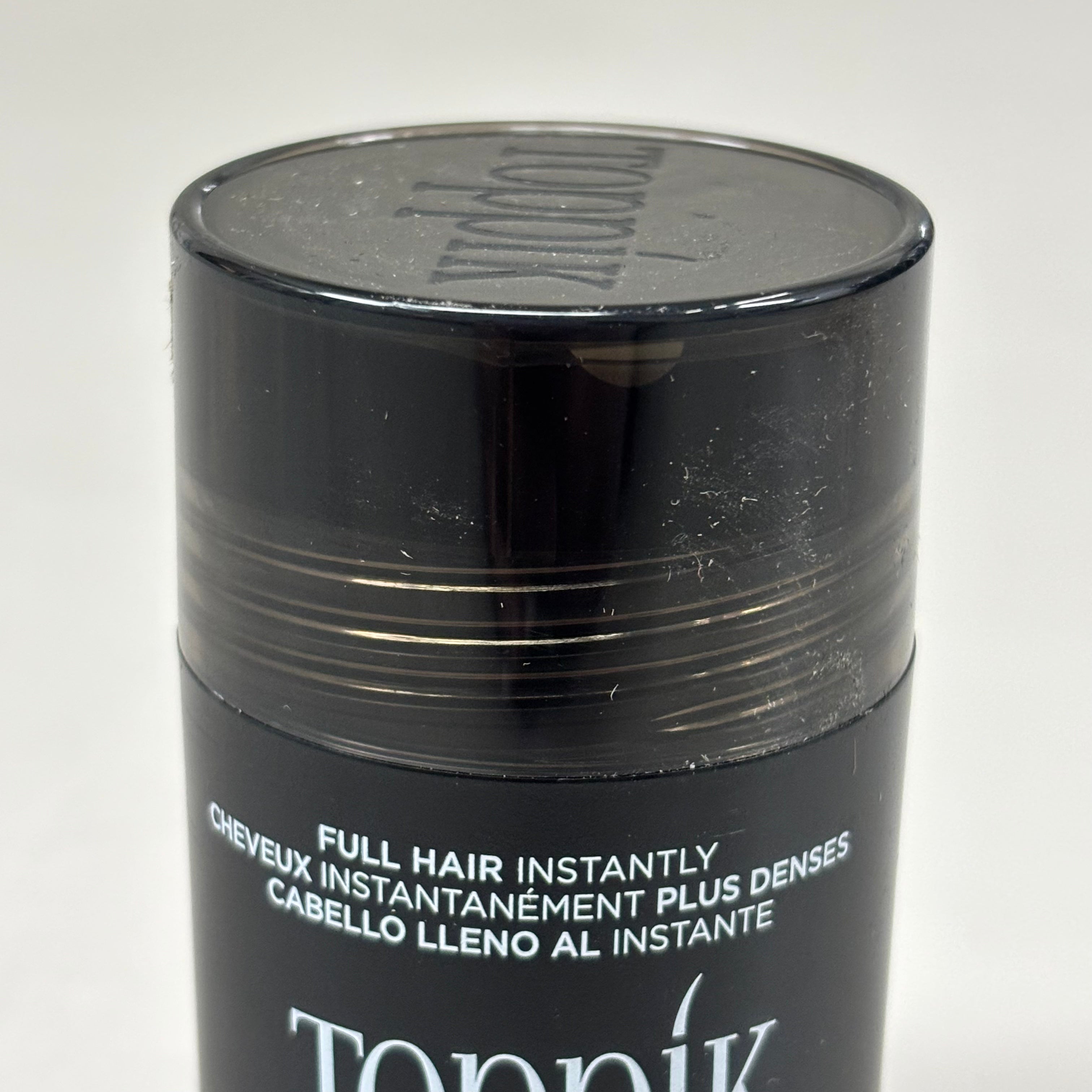TOPPIK Safe & Natural Hair Building Fibers All Hair Types 0.42 oz Black 548115
