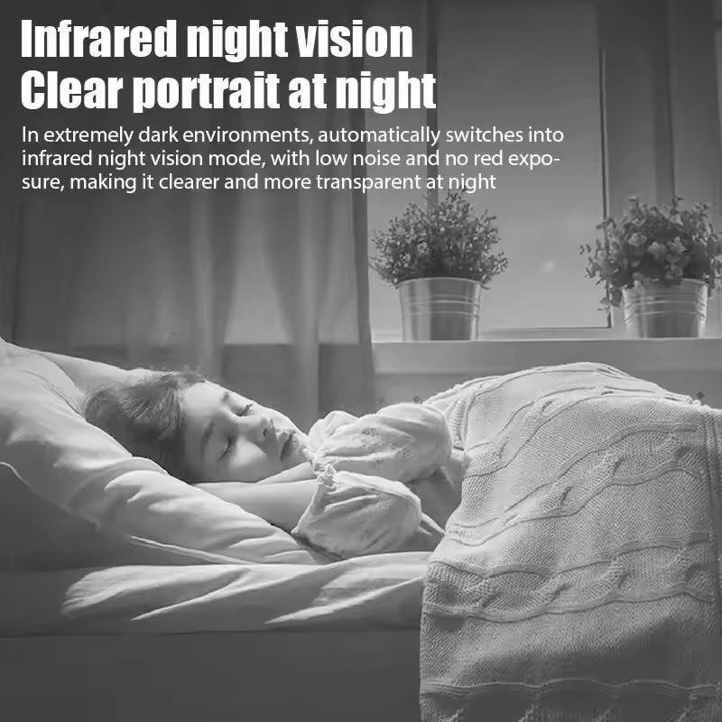 1080P HD Mini WiFi Security Camera Indoor Baby Monitor Night Vision IP Cam