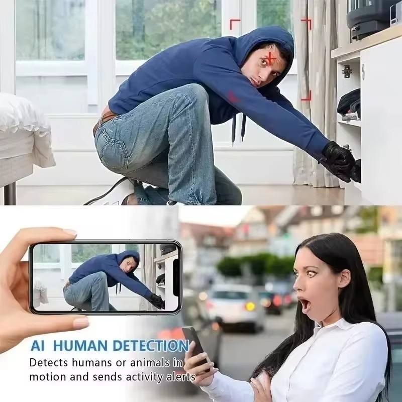 1080P HD Mini WiFi Security Camera Indoor Baby Monitor Night Vision IP Cam