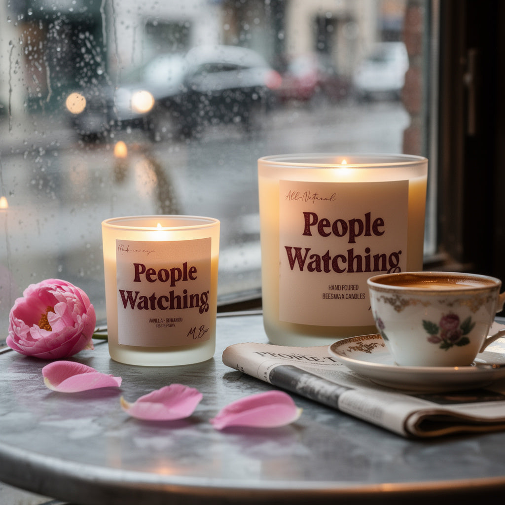 People Watching Candle