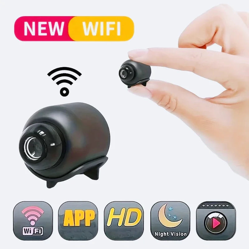 1080P HD Mini WiFi Security Camera Indoor Baby Monitor Night Vision IP Cam