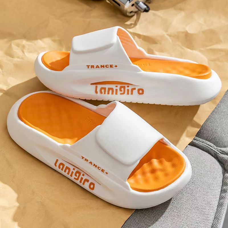 Unisex Non-Slip Indoor Slippers | Waterproof PVC Bathroom Home Shoes