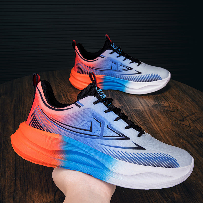 Men's Breathable Mesh Athletic Sneakers - Lightweight Running Shoes