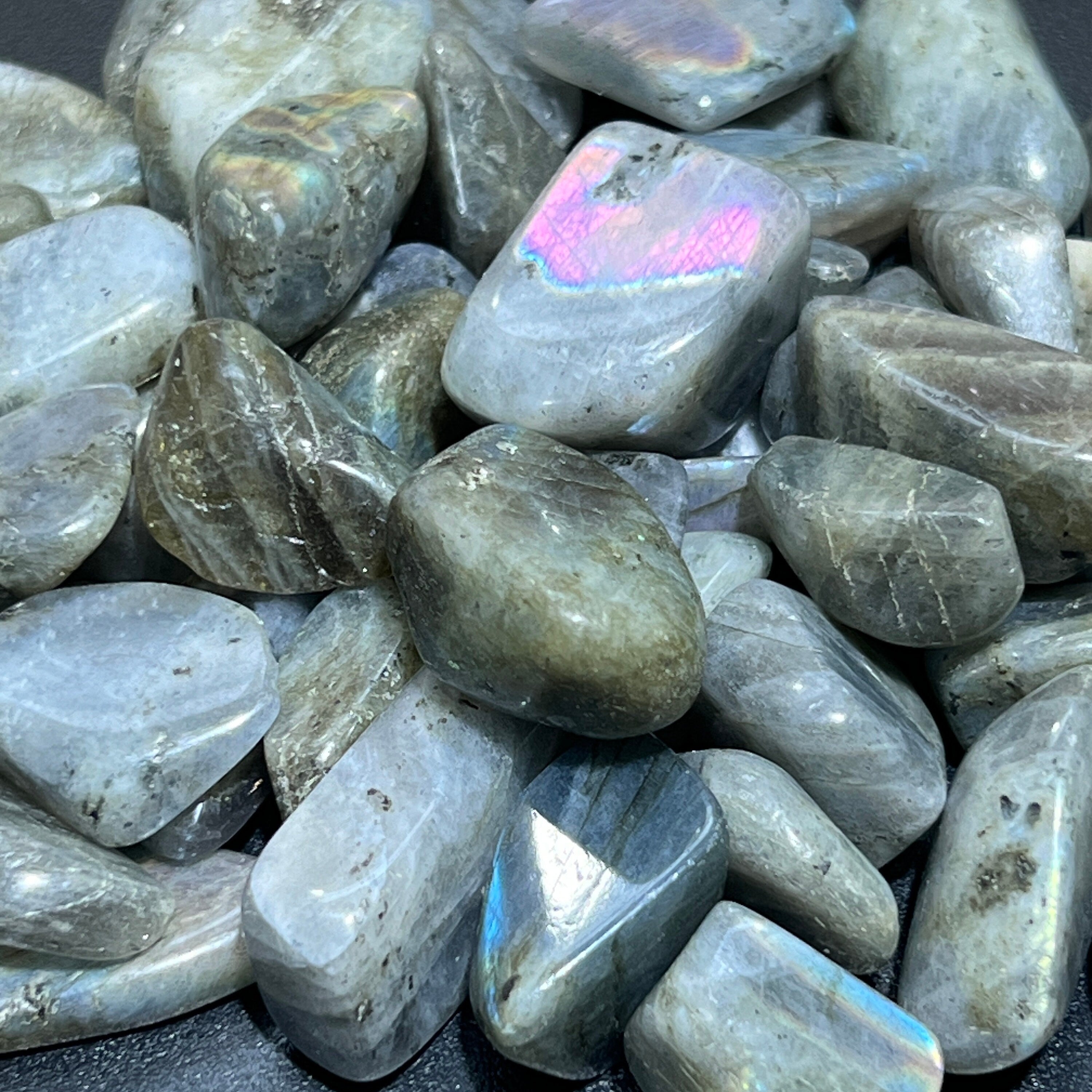 Labradorite Tumbled Stones – Buy By The Piece or Pound