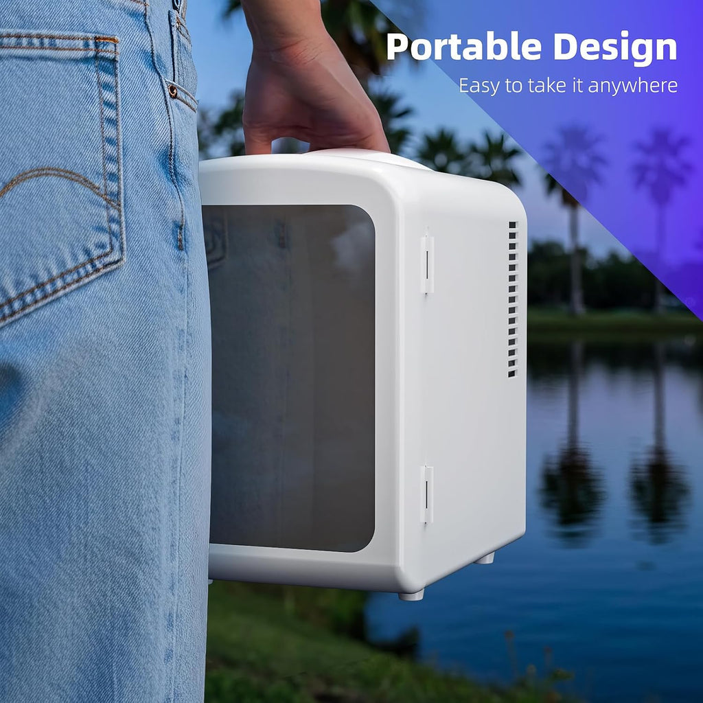 Mini Compact Refrigerator with Gaming Light  F3404L